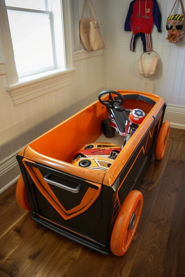Power Wheels Storage Ideas for Tidy Play Spaces