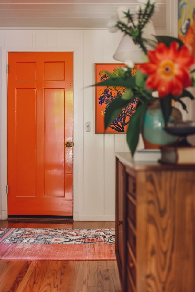 Lighting plays a vital role in establishing the ambiance of your entryway. Consider pendant lights with brass or matte…