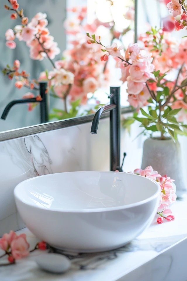 Modern Design Elements for a Stylish Salon Washroom