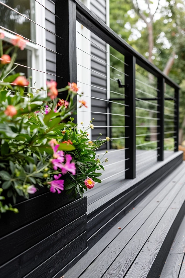 Enhancing Outdoor Living with Black Decking