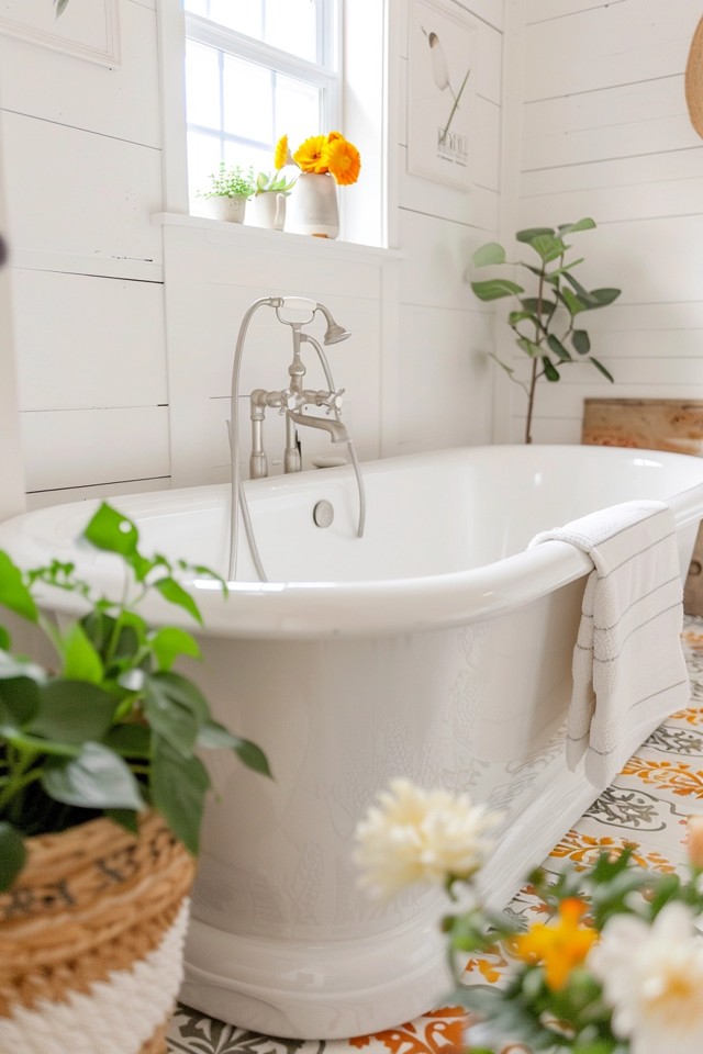 Hooks and Rod for Towels