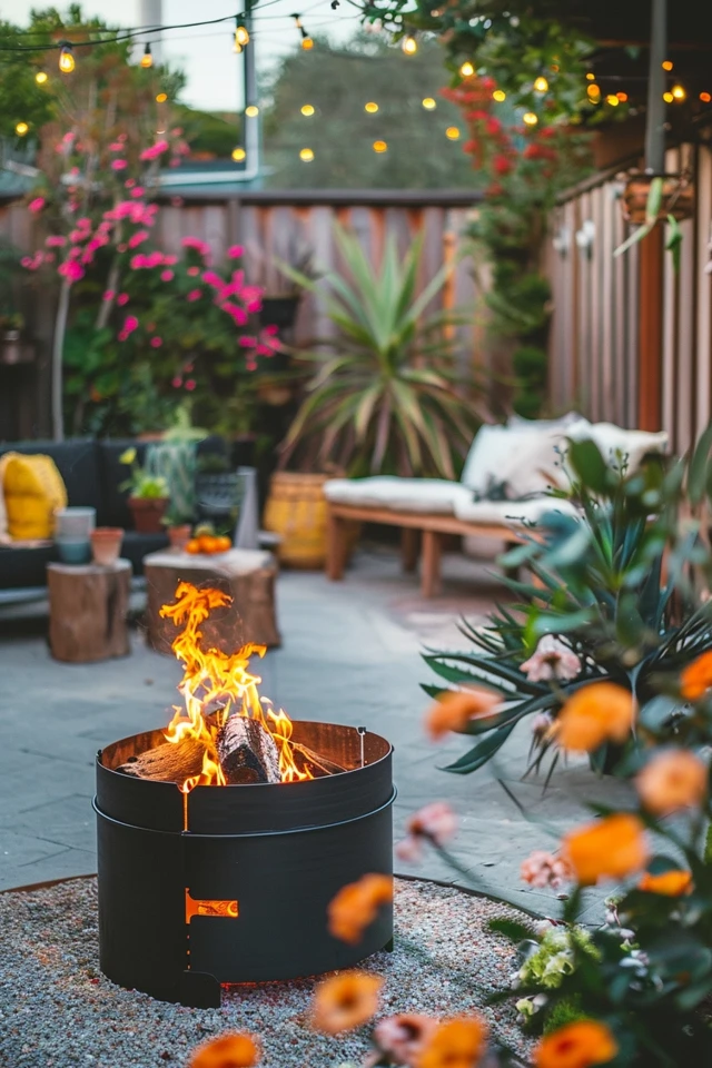 The Bonfire: Mesmerizing Focal Point for Standard-Sized Backyards