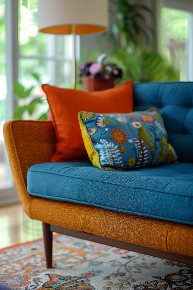 Q: Can mid-century modern sofas fit into small spaces?