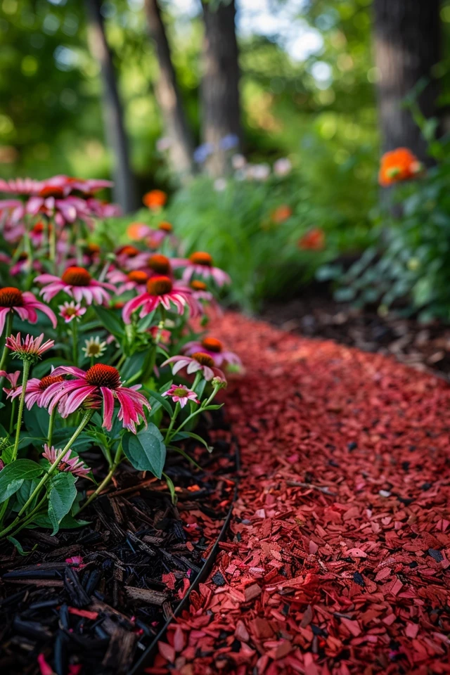 The Popularity of Dyed Mulch and its Potential Drawbacks