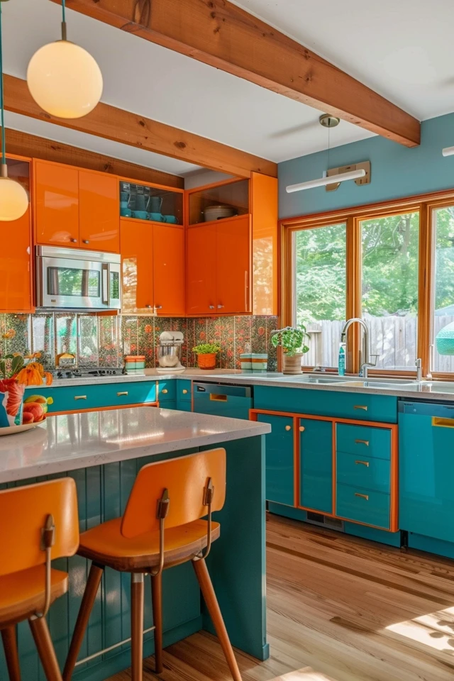 Mid-century Modern Kitchen Design Ideas
