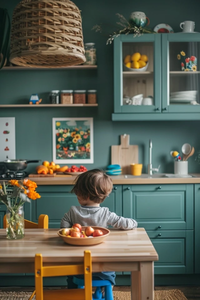 Creating Fun Spaces: Kitchen Playroom Ideas