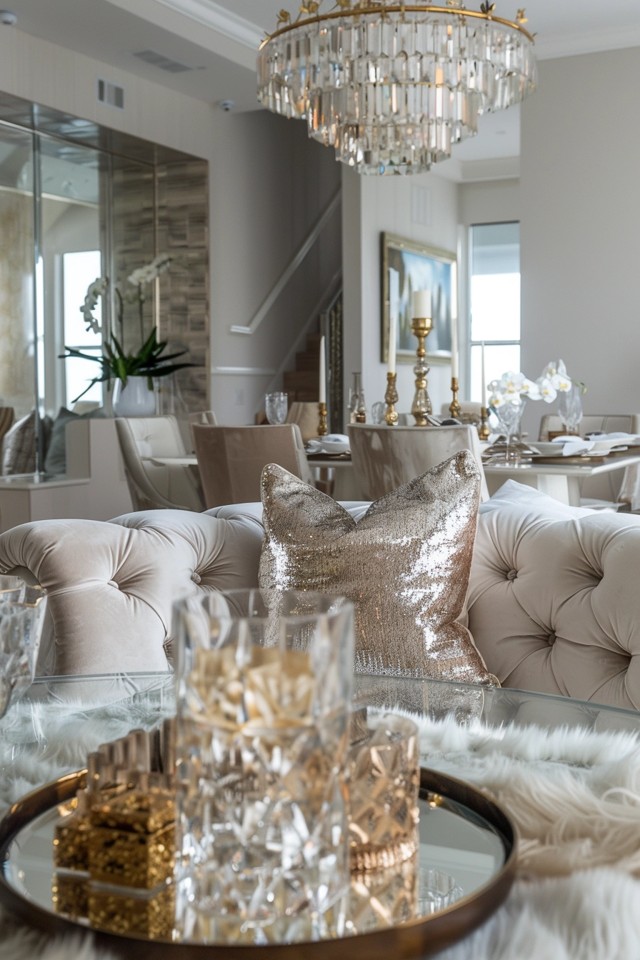 Creating a Sophisticated Home Office with Metallic Accents