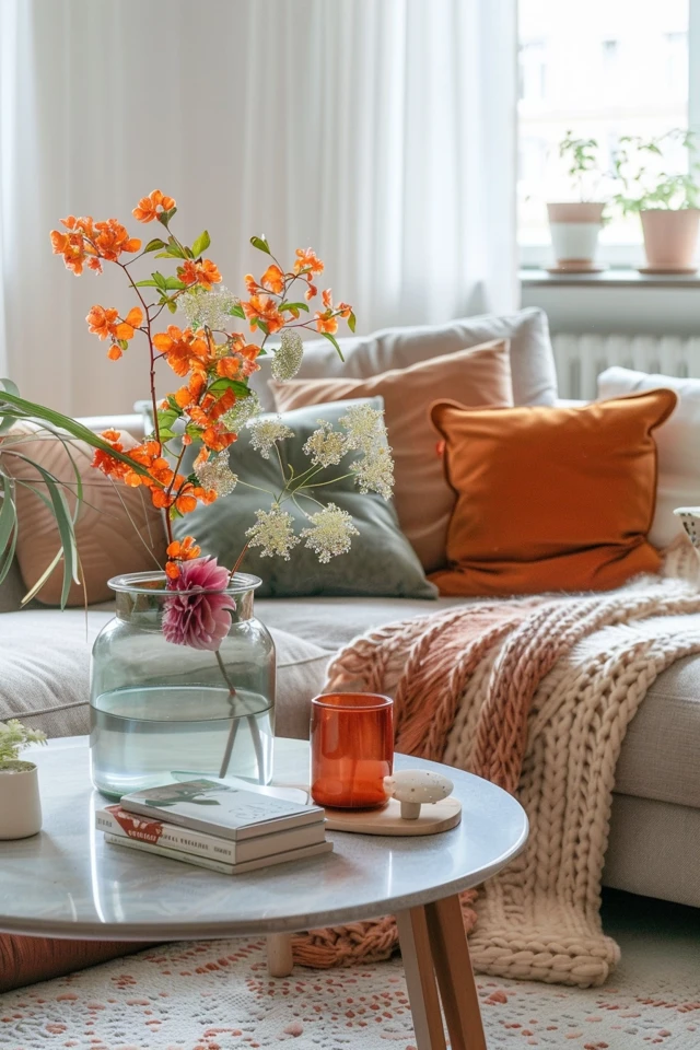 Elegant Living Room Design and Colors
