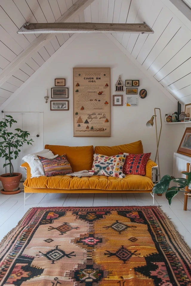 Creative Attic Gallery Wall Ideas