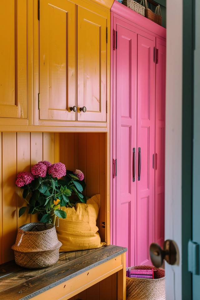 Mudroom Locker with Shelves