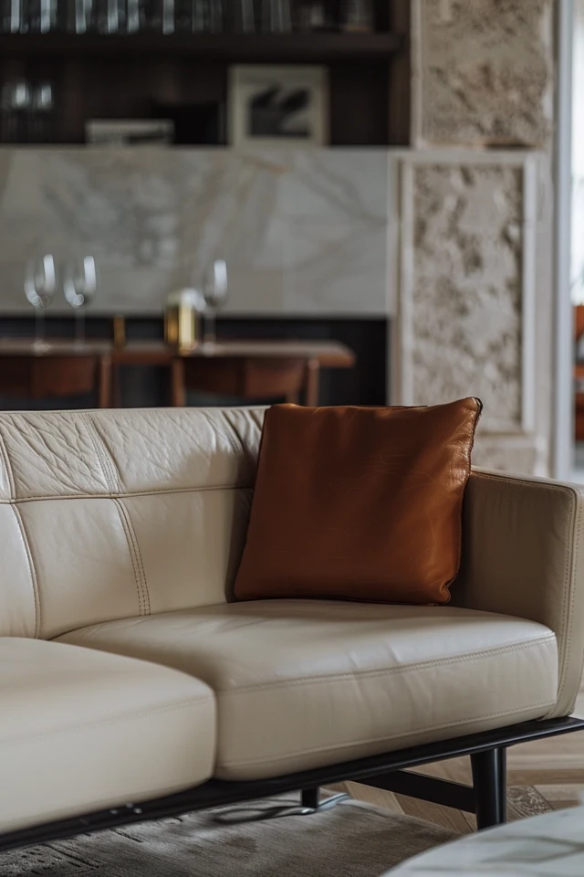 Choosing the Perfect Cream Leather Sofa for Your Living Room
