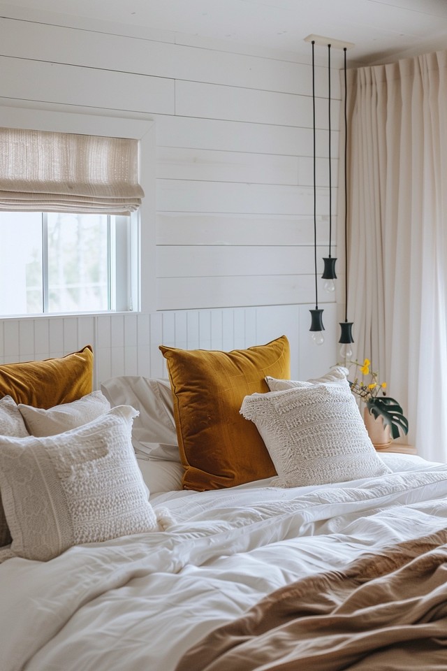Exposed brick stands out and makes your room feel cozy.
