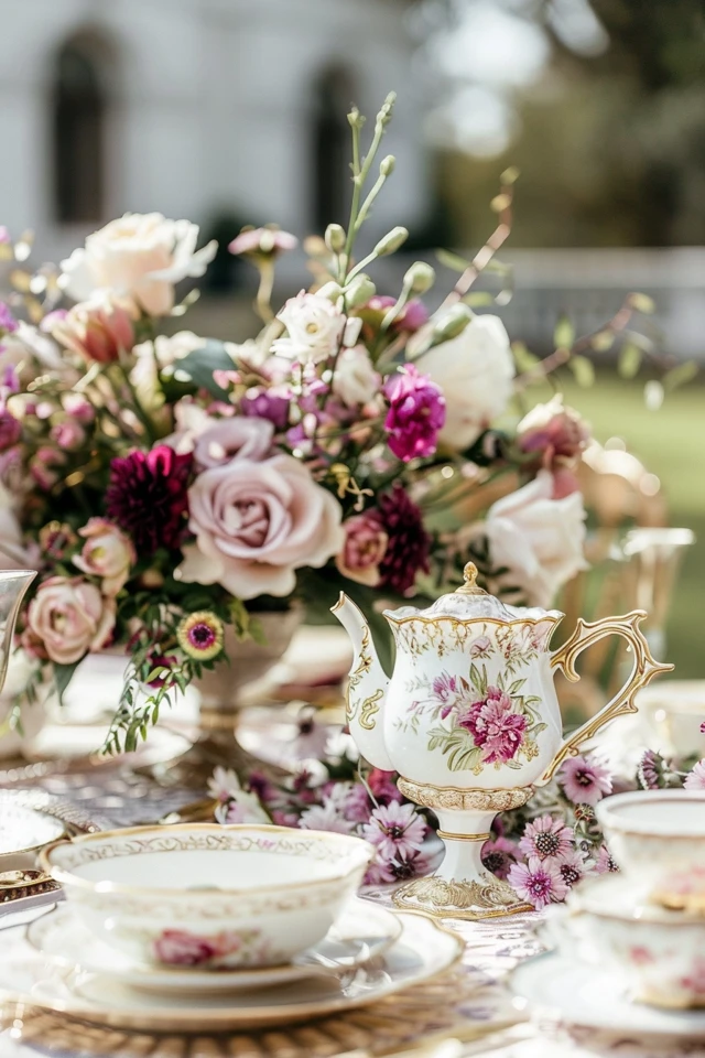 Whimsical Tea Party Themes and Table Settings