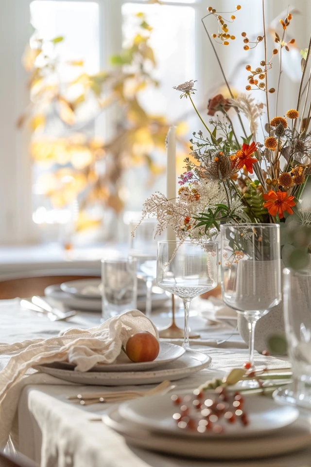 Bohemian Thanksgiving Decor