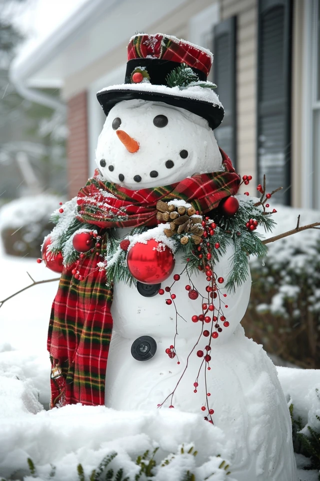 Festive Snowman Dress Up Ideas to Charm Your Yard