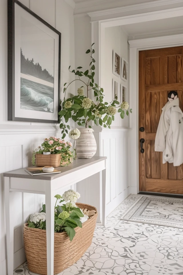 Stylish Entryway Floor Options for Small Spaces