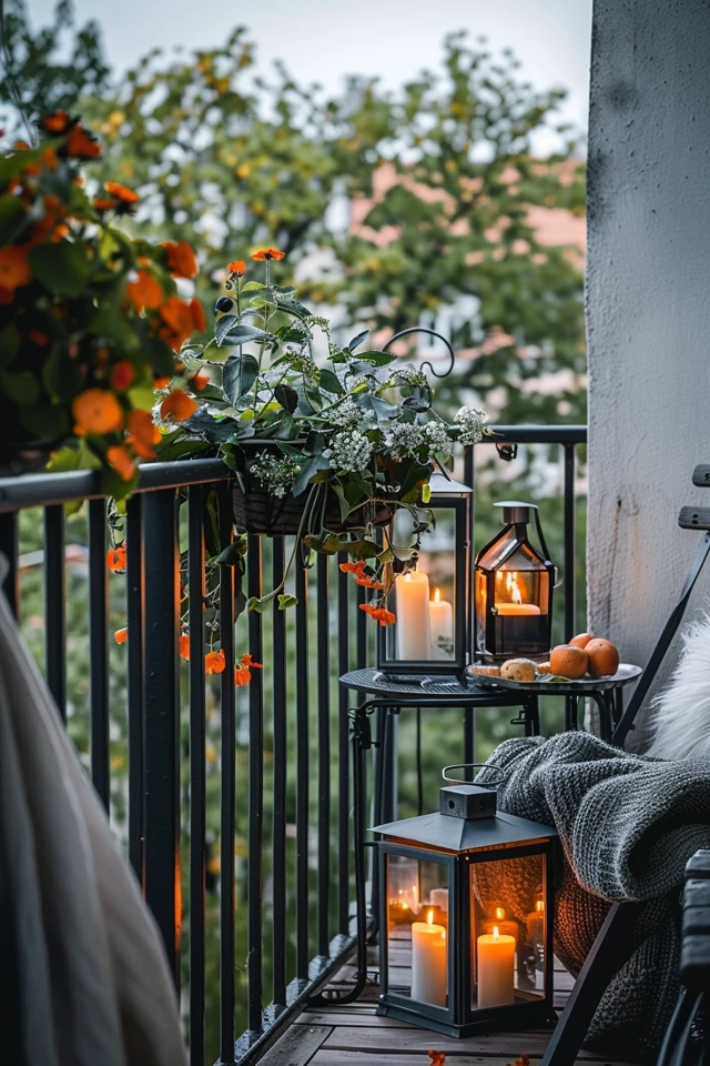 Fill Lanterns with Creative Decorative Items