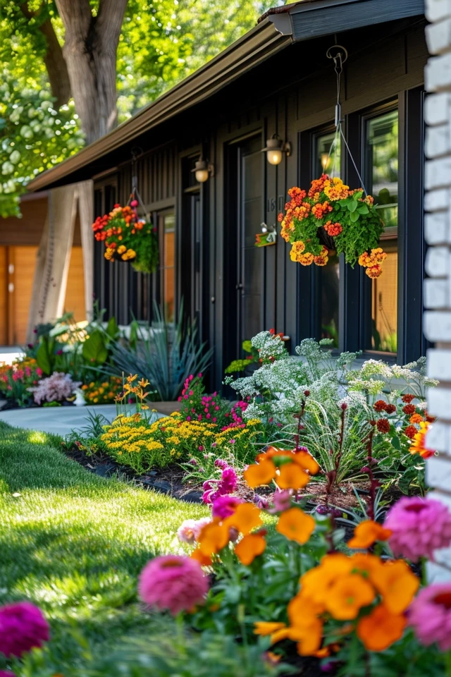 Enhancing the Exterior with Contrasting Colors