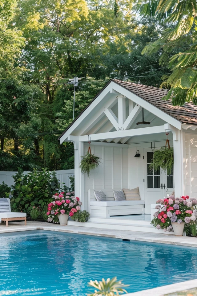 Practical and Stylish Features for Your Pool Shed