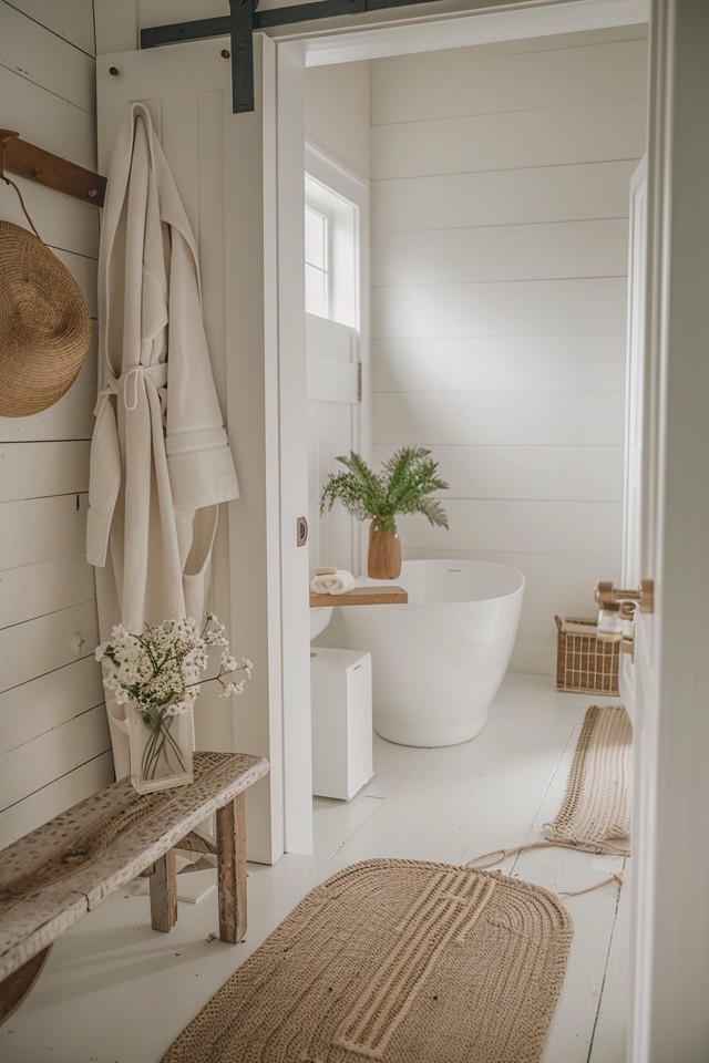 Farmhouse Bathroom Decor: Simple Trends