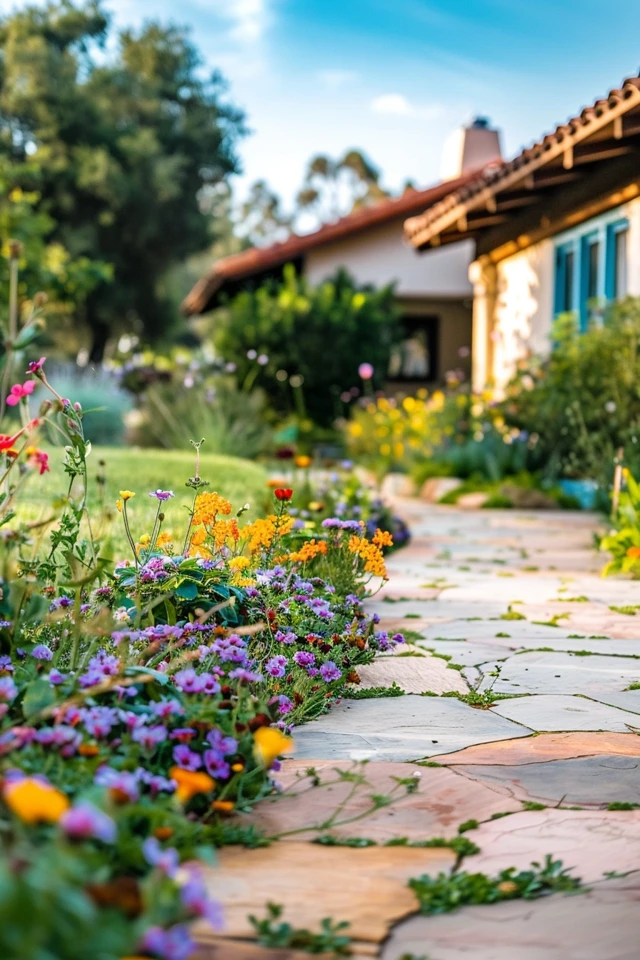 Dry Meadow Planting in Rancher Front Yard