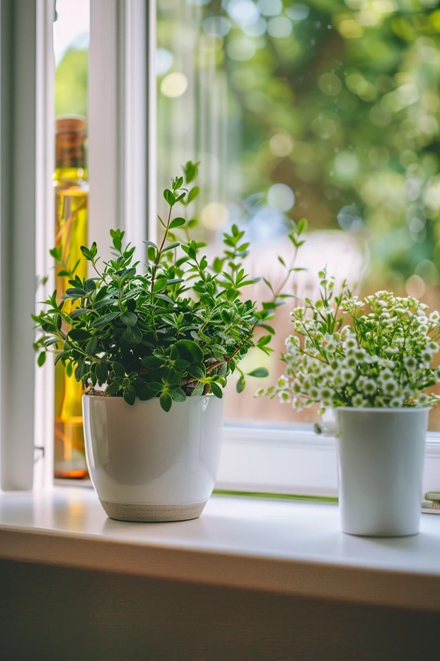 Brighten Your Space: Kitchen Window Sill Decor Ideas