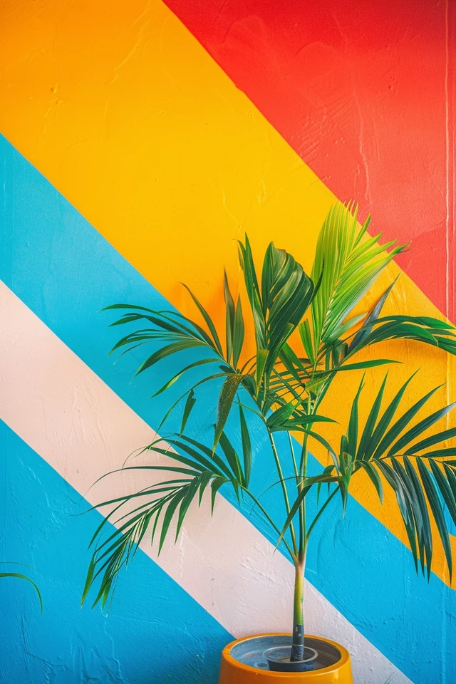 Inspiration for Colorful Accent Wall Patterns