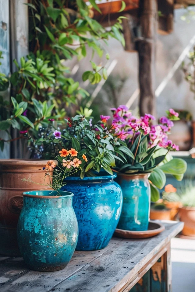 Large Crock Decorating Ideas for Rustic Charm