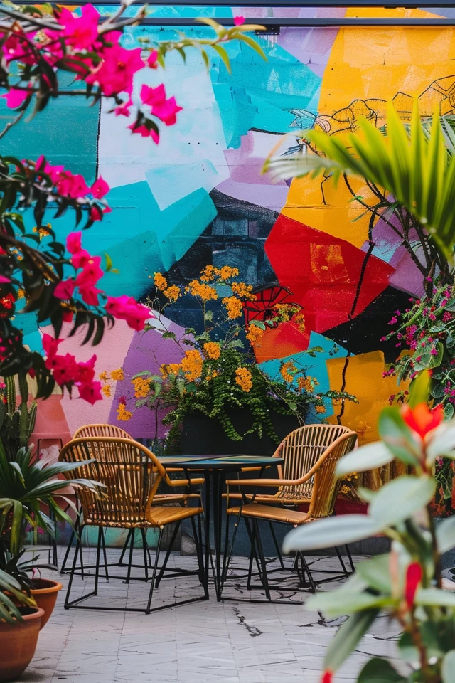 Creative Backyard Wall Painting Ideas to Inspire