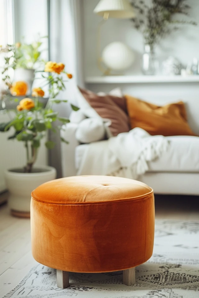 Scandinavian Ottomans: Stylish Comfort