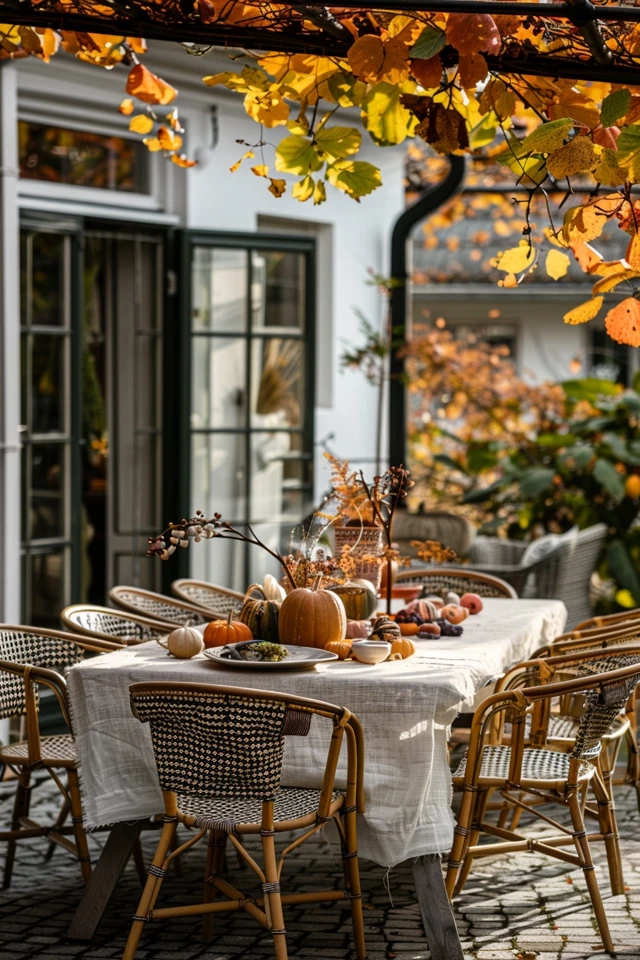 Bringing Outdoor Thanksgiving Decorations to Life