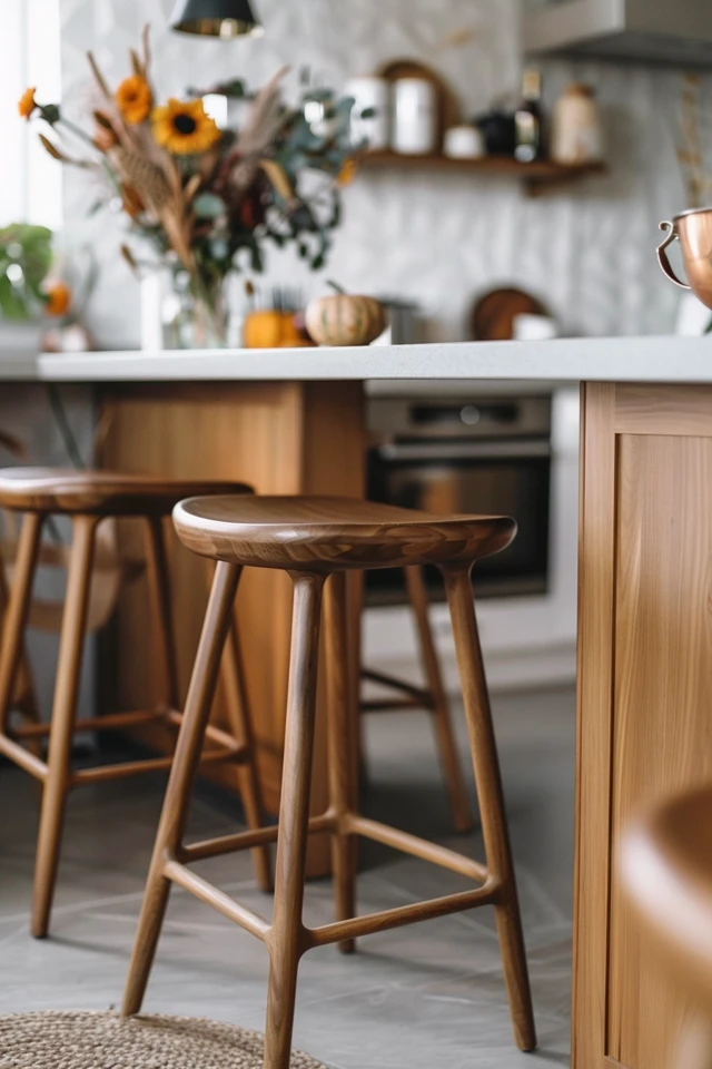 Elevate Your Kitchen Decor with Thanksgiving Theme Stools - photo 2