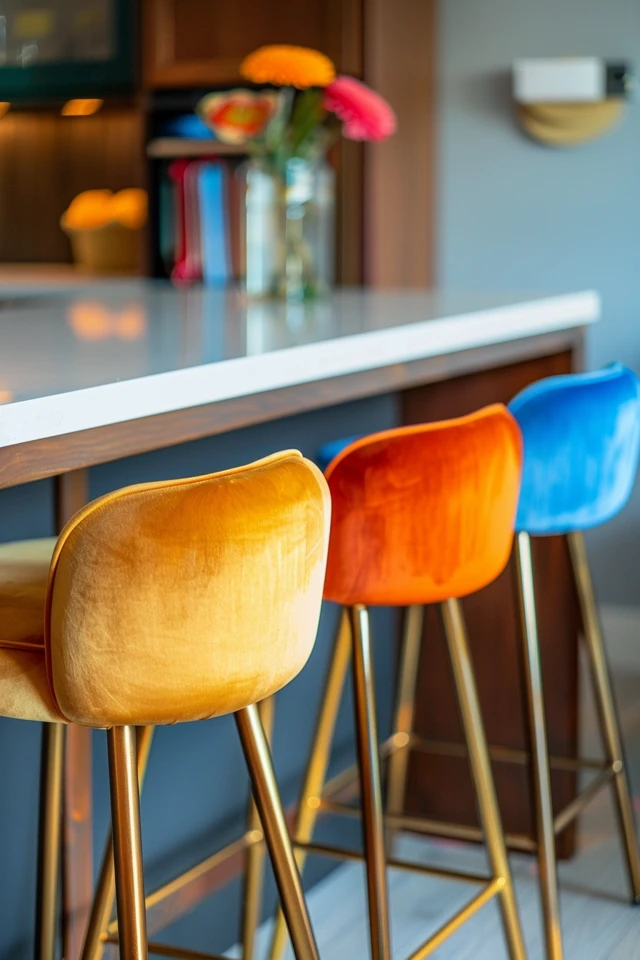 Design Your Home Bar with Mid-century Modern Stools
