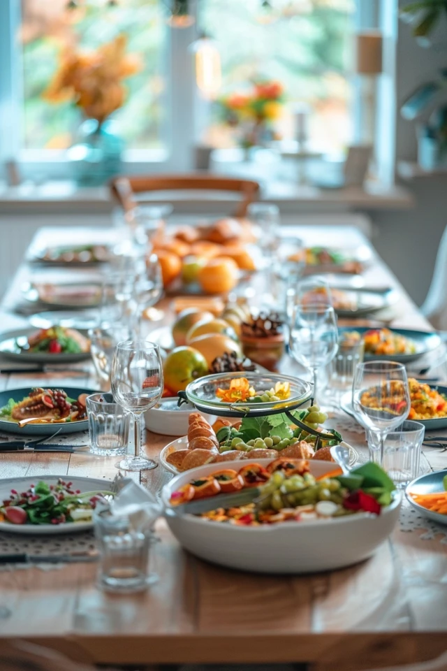 Creative Table Settings and Centerpieces for Thanksgiving