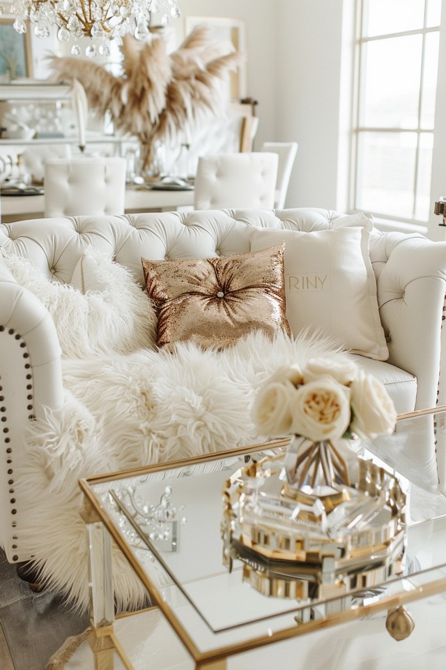 Glamorous Touch with Rhinestone Ribbon