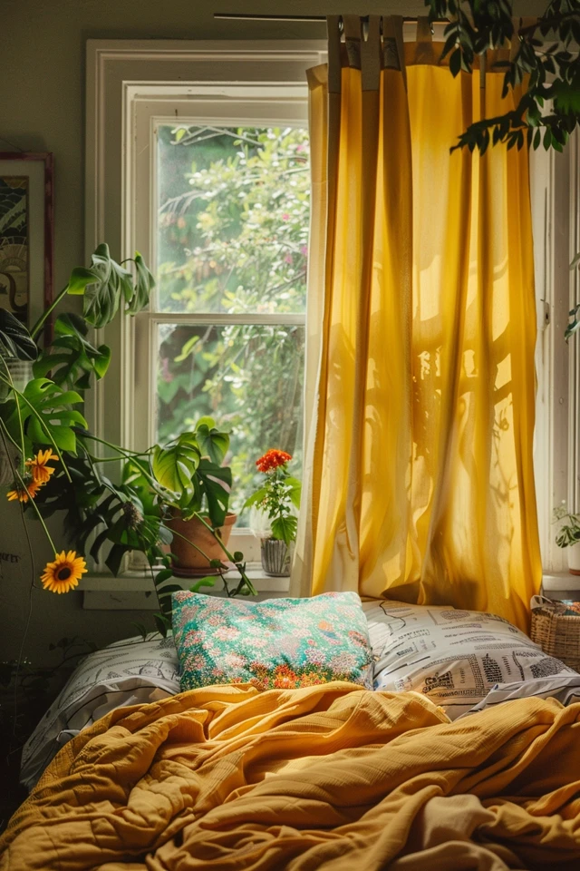 Embrace Vibrant Colors and Textiles