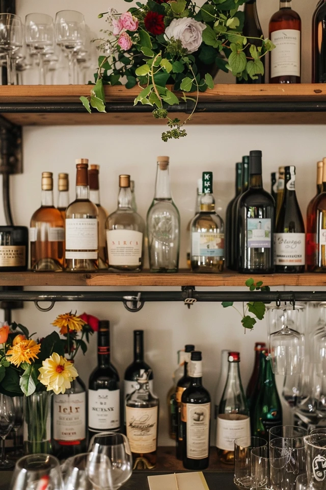Creative DIY Bar Shelf Ideas for Your Home