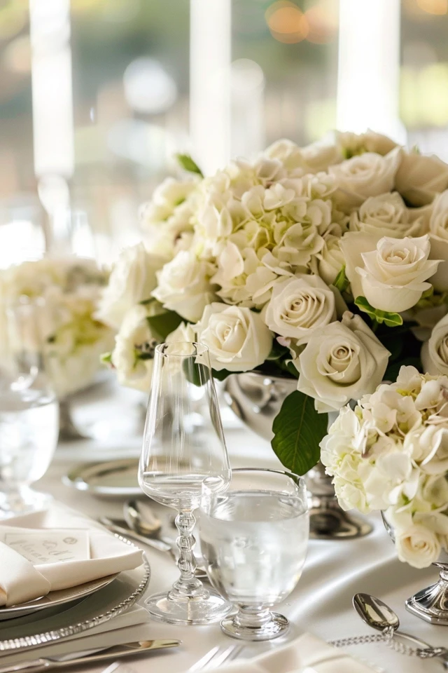 Affordable DIY Silver Centerpiece Inspirations