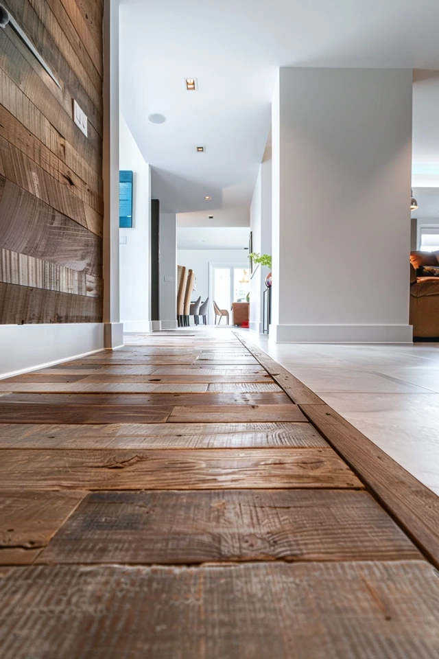 Seamless Wood Floor to Tile Transition Ideas
