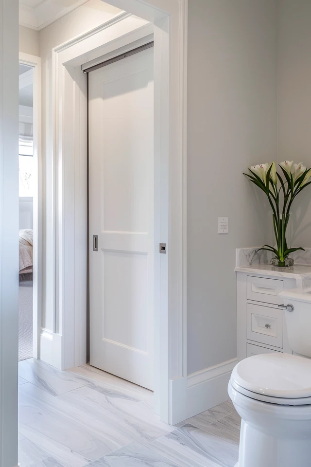 Elegant Bathroom Door Designs