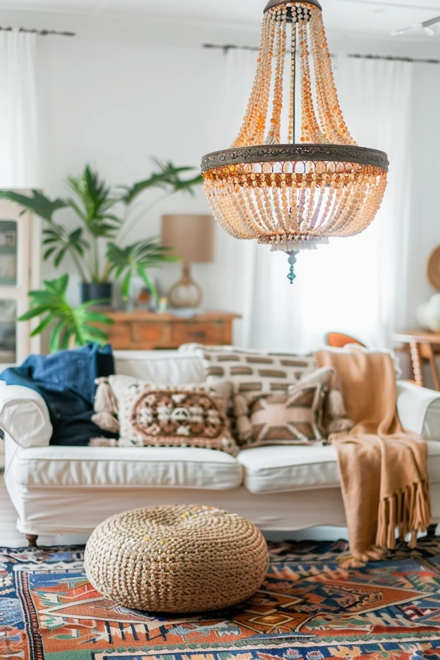 Mixing Boho and Mid-Century Styles