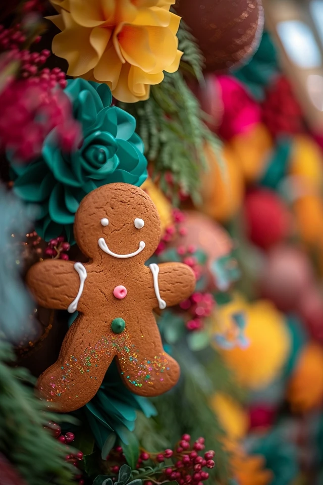 Easy Gingerbread Man Decorations for School