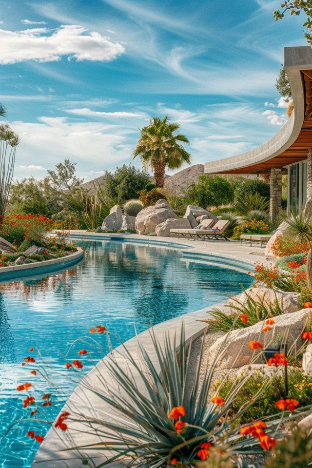Concrete Pavers for a Natural Pathway