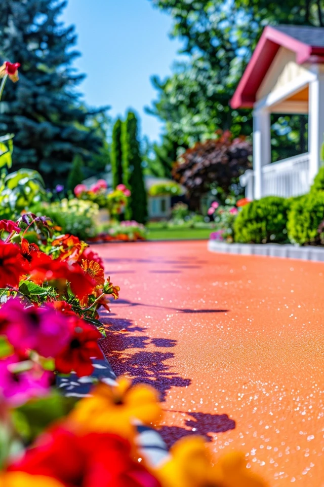 Concrete Driveway Paint Options