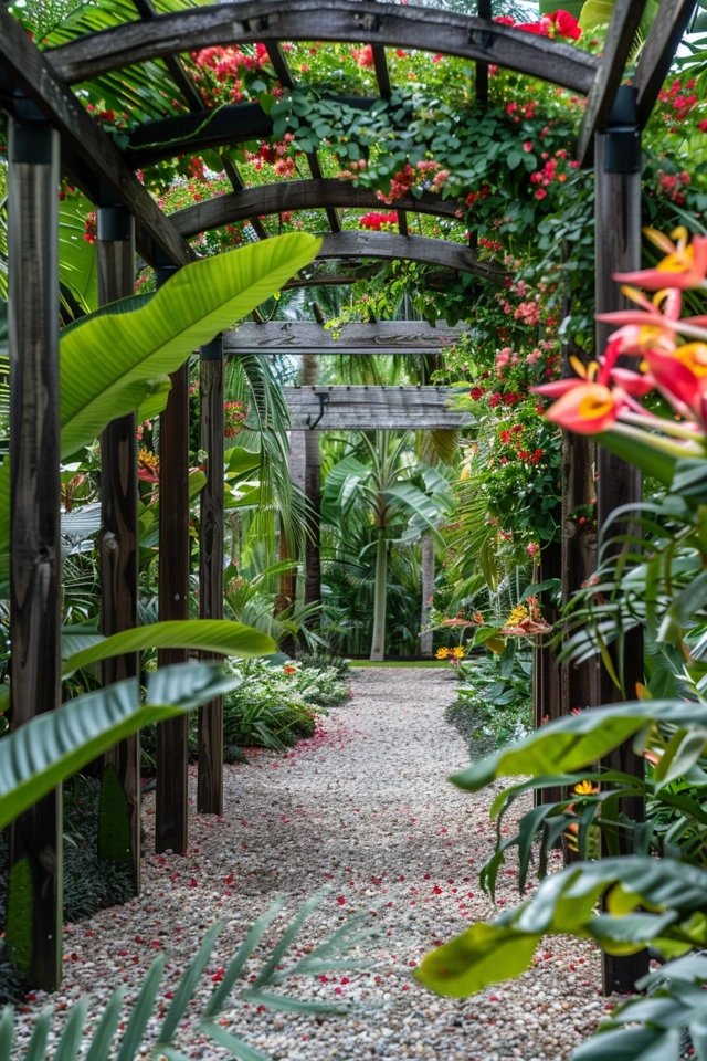 Different Designs for Dragon Fruit Trellises
