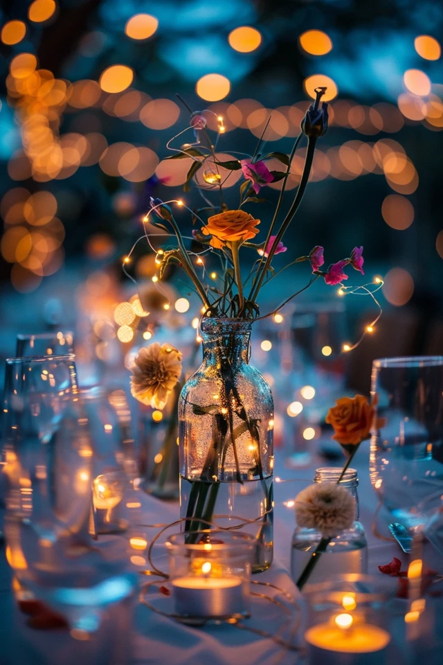 Illuminating Fairy Light Centerpiece Ideas for You