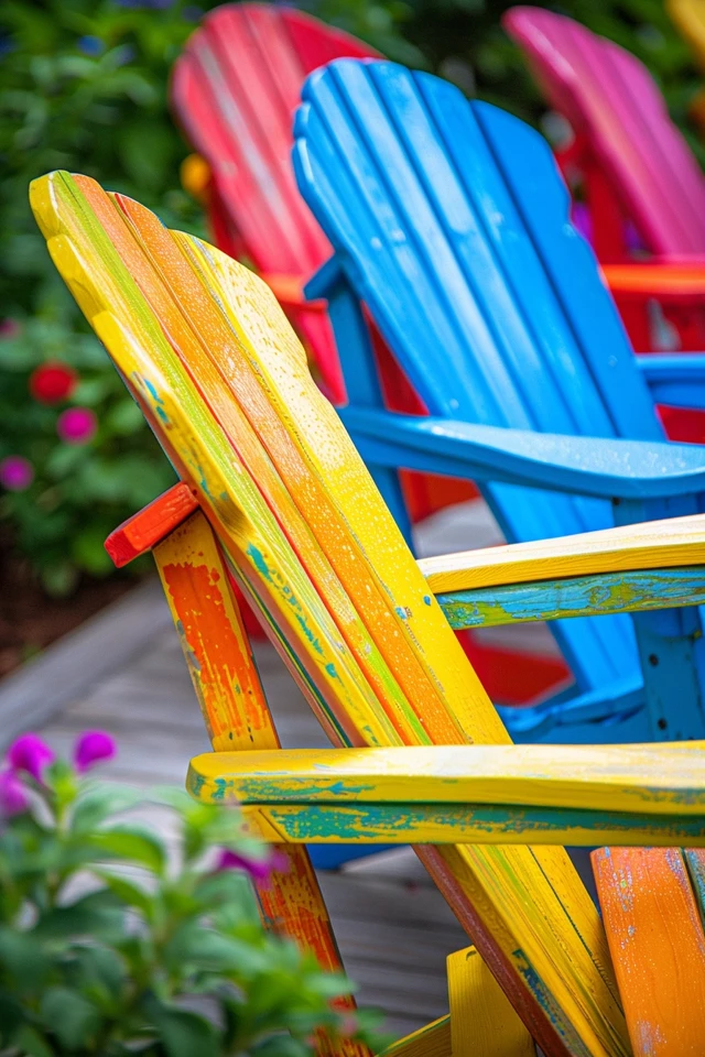 Maintaining and Protecting Your Painted Adirondack Chairs