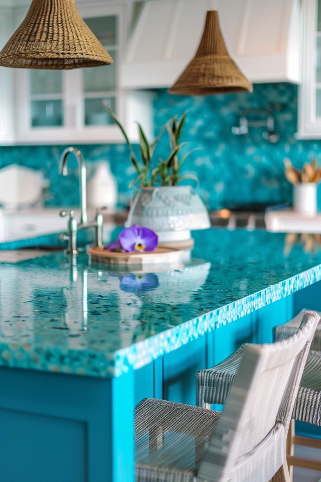 Let Coastal Lighting Set the Mood in Your Kitchen