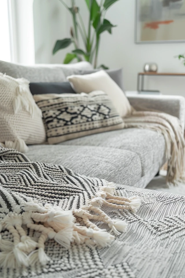 Cozy Grey Couch Rug Ideas for Chic Living Rooms