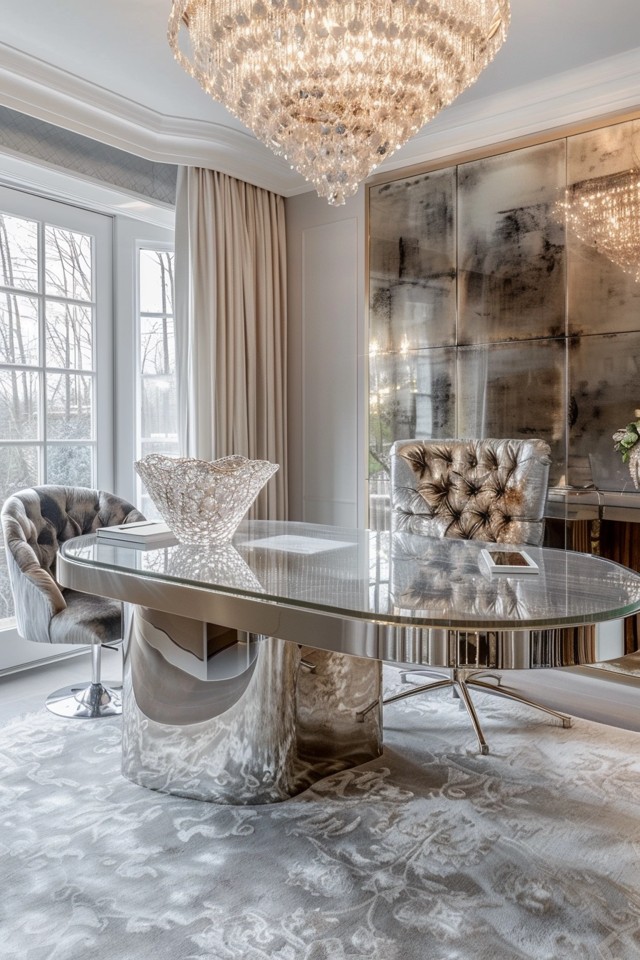 Creating a Glamorous Home Office
